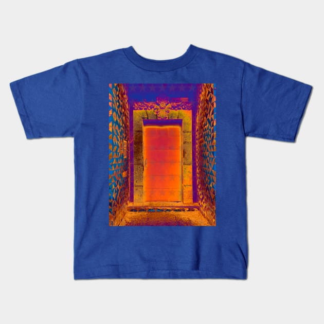 DOORS 5/ PUERTAS 5 Kids T-Shirt by FREESA